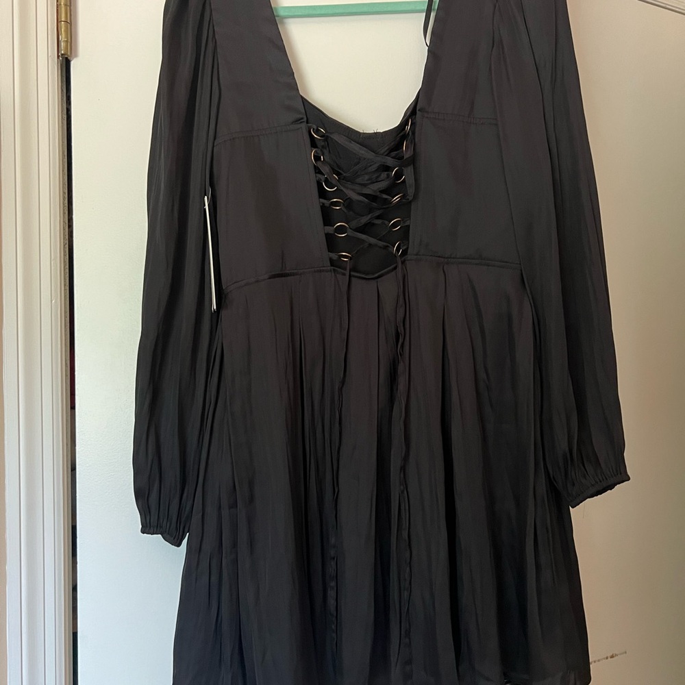 AQUA black corset dress with tags - Picture 2 of 9